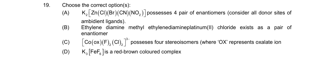 Chemistry diagram for: See image